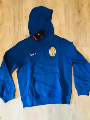 Produktbild von Nike Unisex Kinder Kapuzenpullover Team Club, Blau (Royal Blue/football White) 658500-463, Größe:XL