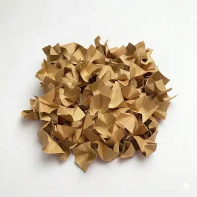 Produktbild von 50 Liter - NATUR | DEKO Füllmaterial Papier 100 % recyclingmaterial Polstermaterial für Geschenkkörbe, nachhaltig