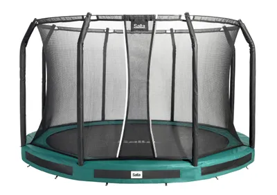 Image de Salta Premium Ground - Ø 305cm - rond vert - filet de sécurité inclus
