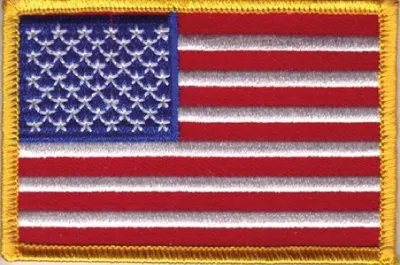 Produktbild von Patch zum Aufbügeln oder Aufnähen USA - Groß