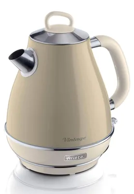 Wasserkocher 1,7 L, 2000 W, Edelstahl, pastellbeige