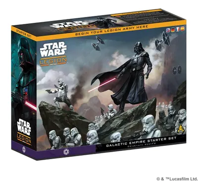 Produktbild von Asmodee Star Wars: Legion - Galactic Empire Starter Set, Abbildung, Mehrfarbig