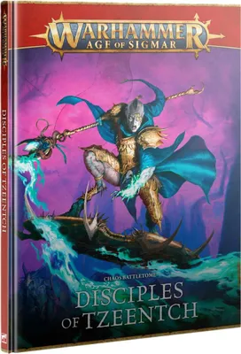 Produktbild von Warhammer Age Of Sigmar Disciples Of Tzeentch Kriegsbuch Deutsch