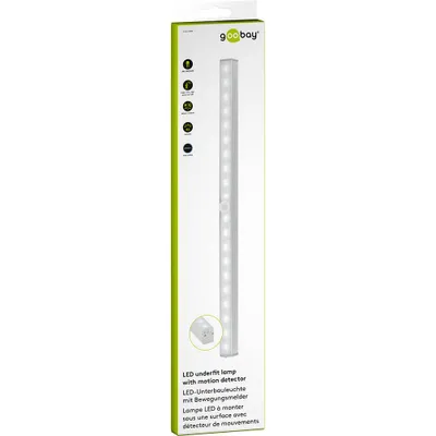 Zdjęcie produktu dla Goobay 55498, Gablotka, Biały, Aluminium, Prostokątny, IP20, CE, WEEE
