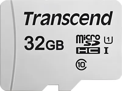 Produktbild von Transcend microSDHC 300S-A 32GB Class 10 UHS-I U1