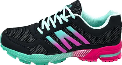 Produktbild von Nowaland Herren Damen Sportschuhe Turnschuhe Laufschuhe Sneaker Hallenschuhe, Navy/Blau/Fuchsia,40
