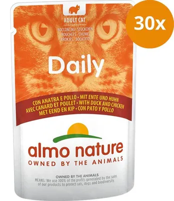 Produktbild von Almo Nature P.B. Daily Menu Ente & Huhn 70 g