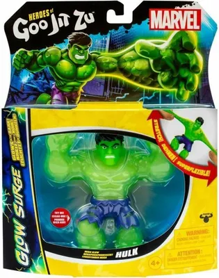 Image de Figurine d’action Goo Jit Zu Hulk Glow Surge