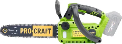 Immagine prodotto di Motosega a batteria Procraft PKA42Libb 20 V 304 mm Brushless Solo - senza batteria, senza caricabatteria
