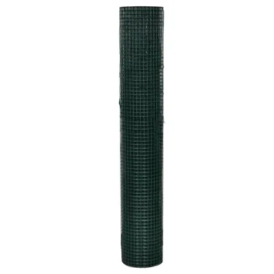 Immagine prodotto di Recinzione in Rete per Pollaio Rivestita in PVC 25x1 m Verde