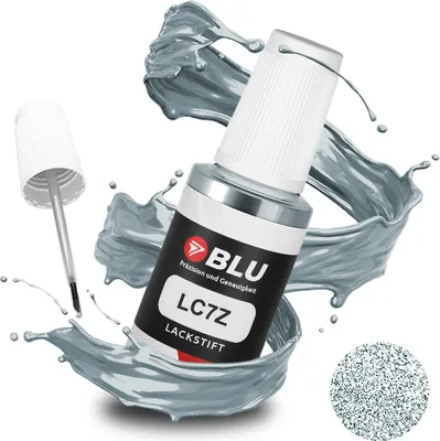 Produktbild von BLU Auto Lackstift Silber kompatibel für Volkswagen LC7Z IronGrey | Auto Lack Reparatur Ausbesserungslack