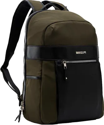 Produktbild von BESTLIFE Business Notebook-Rucksack ALYA dunkelgrün/schwarz