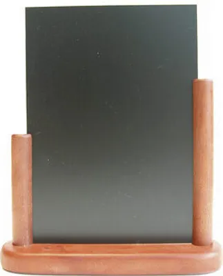 Produktbild von 1x Tisch-Kreidetafel mahagoni 15x21cm