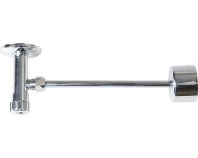 Obrázek produktu pro Napouštěcí ventil 1/2" pro urinál s růžicí, trubka Cu, ø 10 mm, chrom