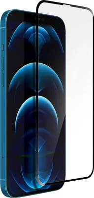 Obrázek produktu pro ochranné sklo 5D Full Cover pro iPhone 12 Pro Max - Black edge