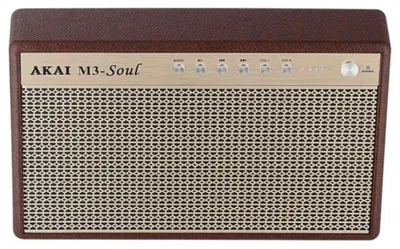 Image de Akai M3 Soul, 20 W, avec ou sans fil, USB type A, marron, rectangle, boutons
