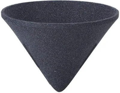Produktbild von Keramisches Kaffeefilter - Form eines Kegels - Wiederverwendbarer Kaffeefilter - Ideal für 1-4 Tassen - Keramik - Kaffeeliebhaber - Perfekt für den täglichen Gebrauch