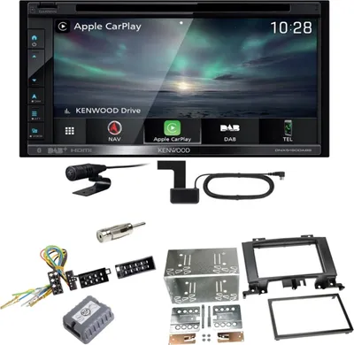 Produktbild von Kenwood DNX-5190DABS Navi CarPlay Einbauset für Mercedes Sprinter W906 Crafter