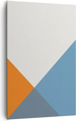 Produktbild von Bild auf Leinwand - Leinwandbild - Einteilig - Vier die Farben Abstraktion - 80x120cm - Wand Bild - Wanddeko - Wandbilder - Leinwanddruck - Wanddekoration - Leinwand bilder - Wandbild - PA80x120-4234