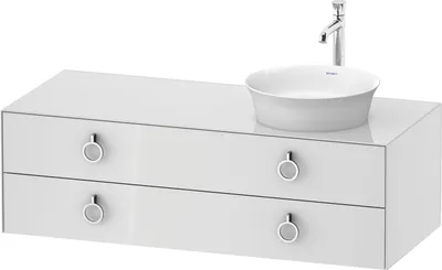 Produktbild von DURAVIT WT4992R8585 WTU wandh.White Tulip,2Schk.,m.Griff