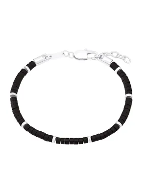 Produktbild von s.Oliver Armband für Herren, Edelstahl, Achat