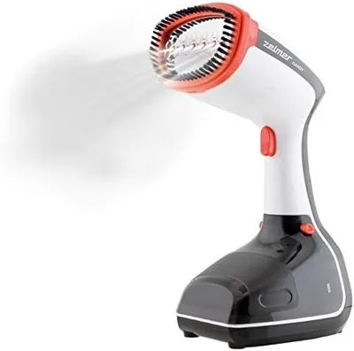 Zdjęcie produktu dla Zelmer ZGS1100, Ręczny parowiec do ubrań, 0,325 l, 0,66 min, Pomarańczowy, Biały, 0,33 h, 25 g/min
