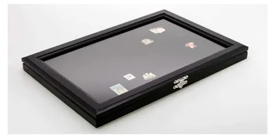 Produktbild von Holzbox für Orden und Ehrenzeichen bis zu 100 Anstecknadeln