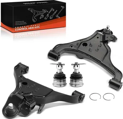 Image de Frankberg 1x Kit de Bras de Suspension Essieu Avant pour Nissan Pathfinder III R51 2.5L 3.0L 4.0L Année dès 2005