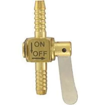 Immagine prodotto di Rubinetto universale metallico per carburante con ingressi e uscite Ø: 5 mm