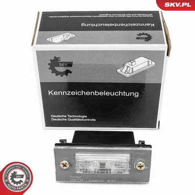 Produktbild von ESEN SKV 72SKV027 Kennzeichenbeleuchtung Rechts für AUDI A3 Schrägheck (8L1)
