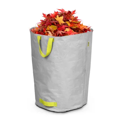 Produktbild von Gartenabfallsack von 100 l - 47 x 58 cm Grau - Oviala Lesto