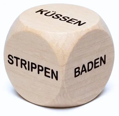 Produktbild von Liebeswürfel  Spielwürfel für Paare- 1 Stück - 4138