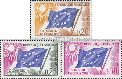 Produktbild von Briefmarken Frankreich 1963 Mi DA7-DA9 (kompl.Ausg.) FDC Europarat