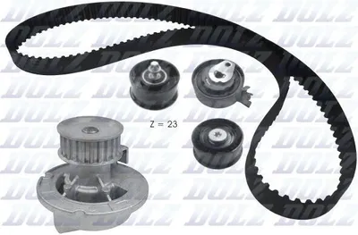 Produktbild von DOLZ KD157 Zahnriemensatz + Wasserpumpe für OPEL Corsa C Schrägheck (X01) Meriva A (X03) Astra H Caravan (A04) Astra H Schrägheck (A04) Astra G CC