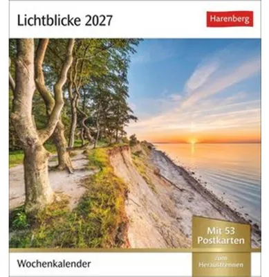 Obrázok produktu pre Lichtblicke Postkartenkalender 2027 - Wochenkalender mit 53 Postkarten
