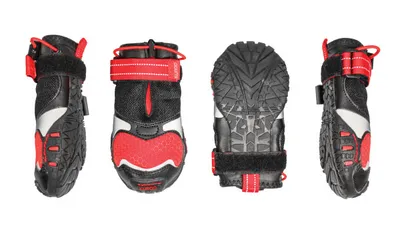 Produktbild von Kurgo Blaze CrossShoe 4-er Pack Hundeschuhe, Größe:L