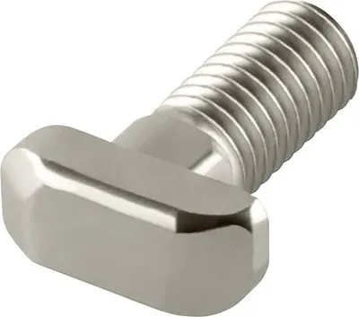 Produktbild von Hammerschrauben, T-Schraube Nut 8, M8, M8 für 30x30, 40x40 Konstruktionsprofile- Montageprofile (10, vernickelt, M8 x 16)