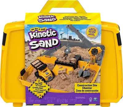 Produktbild von Spin Master - Kinetic Sand - Baustellen Koffer