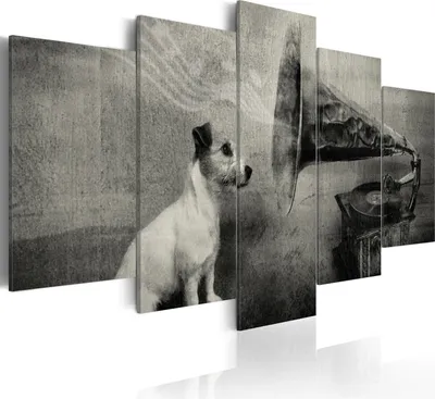 Produktbild von Modernes Wandbild 030203- 6 (100x50) - 5 Teilig Bilder Fotografie auf Vlies Leinwand Foto Bild Dekoration Wand Bilder Kunstdruck