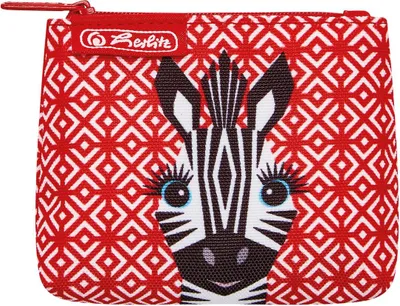 Produktbild von Herlitz Kinder Geldbörse / Geldbeutel / "Zebra"