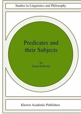 Obrázok produktu pre Predicates and Their Subjects