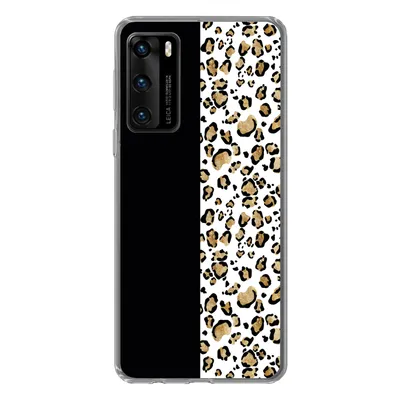 Produktbild von MuchoWow® Handyhülle Schutzhülle Hülle für Huawei P40 Panther Druck - Tiere - Aquarell Silikon Softcase Handy Hülle - Handytasche