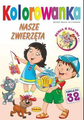 Productafbeelding van Kolorowanka Nasze zwierzęta - Praca zbiorowa