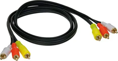 Zdjęcie produktu dla kabel A/V 1 m / RCA