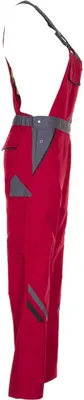 Produktbild von Planam Latzhose Highline Damen, Gr. 48 rot/schiefer/schwarz