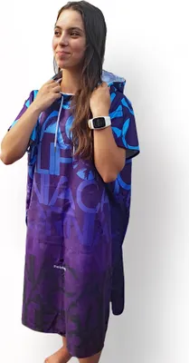 Produktbild von Poncho surf kite plażowe sportowe szybkoschnące ręcznik plażowy młodzieżowe