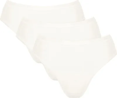 Produktbild von sloggi Damen Tai-Slip 3-Pack GO Daily Baumwolle Tai - SILK WHITE - Größe XL
