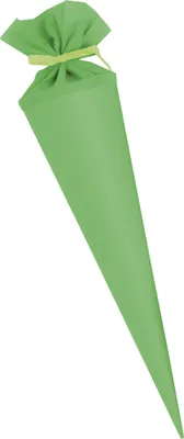 Produktbild von Goldbuch Bastelschultüte 70cm mit farbigem Filzverschluss grün