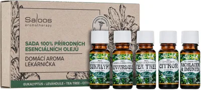 Produktbild von Saloos Home Aroma Apotheke 100% natürliches ätherisches Öl-Set