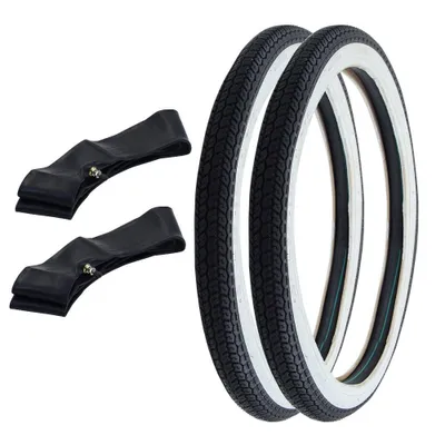 Immagine prodotto di 2x pneumatici Citomerx H-675 2.25-19 (2 1/4 x 19 - 23 x 2.25) 41J TT + camera d'aria